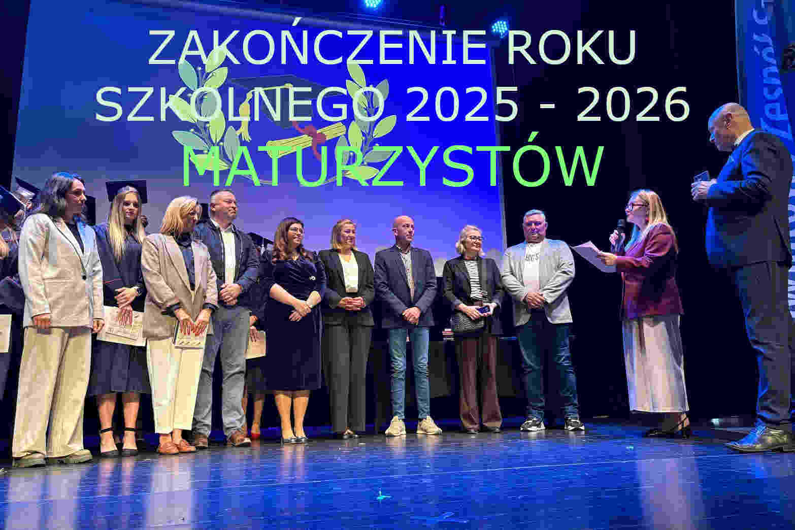 Zakończenie Roku Szkolnego 2025 - 2026 dla maturzystów